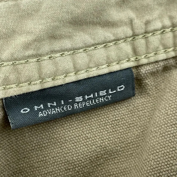Columbia Mens Omni-Shield Advanced Repellency Khaki Cargo Shorts 38W 11L 0071 - Picture 5 of 10